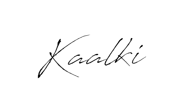 How to make Kaalki name signature. Use Antro_Vectra style for creating short signs online. This is the latest handwritten sign. Kaalki signature style 6 images and pictures png