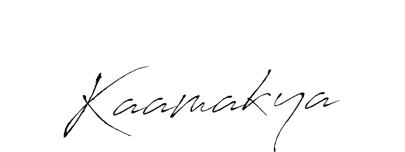 Make a beautiful signature design for name Kaamakya. With this signature (Antro_Vectra) style, you can create a handwritten signature for free. Kaamakya signature style 6 images and pictures png