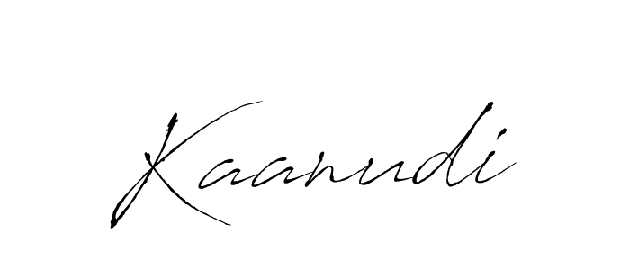 How to make Kaanudi name signature. Use Antro_Vectra style for creating short signs online. This is the latest handwritten sign. Kaanudi signature style 6 images and pictures png