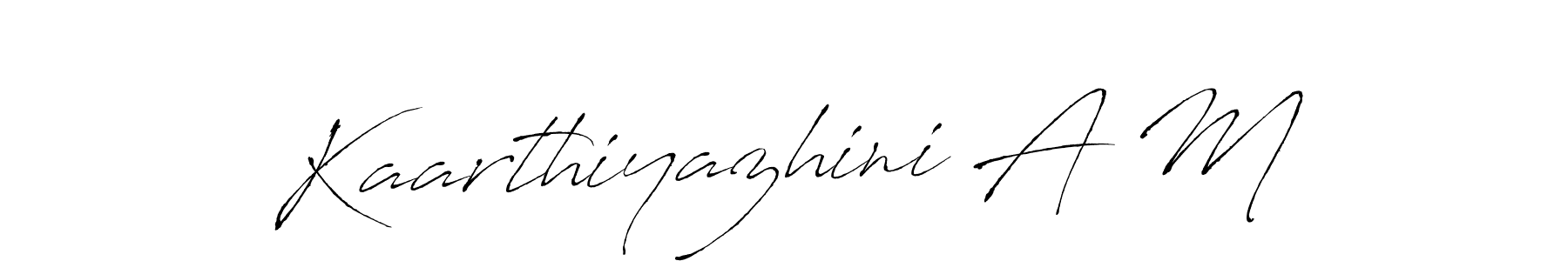 Best and Professional Signature Style for Kaarthiyazhini A M. Antro_Vectra Best Signature Style Collection. Kaarthiyazhini A M signature style 6 images and pictures png