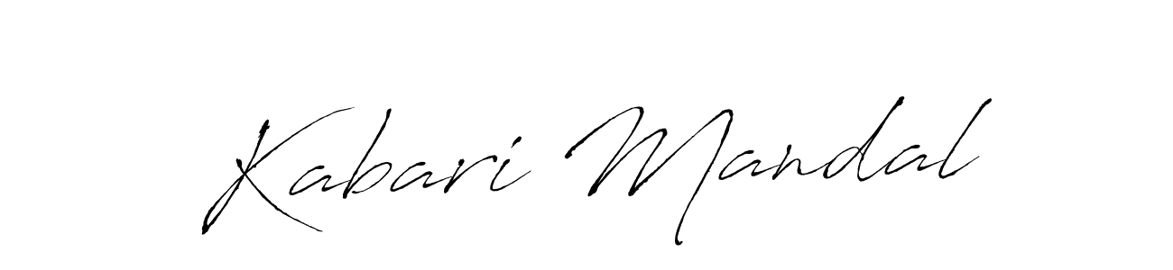 You should practise on your own different ways (Antro_Vectra) to write your name (Kabari Mandal) in signature. don't let someone else do it for you. Kabari Mandal signature style 6 images and pictures png