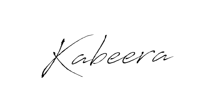 Kabeera stylish signature style. Best Handwritten Sign (Antro_Vectra) for my name. Handwritten Signature Collection Ideas for my name Kabeera. Kabeera signature style 6 images and pictures png