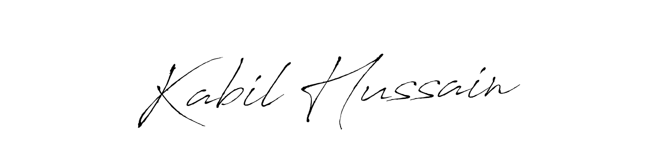 How to make Kabil Hussain signature? Antro_Vectra is a professional autograph style. Create handwritten signature for Kabil Hussain name. Kabil Hussain signature style 6 images and pictures png