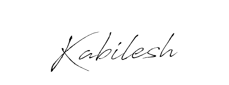 How to make Kabilesh name signature. Use Antro_Vectra style for creating short signs online. This is the latest handwritten sign. Kabilesh signature style 6 images and pictures png