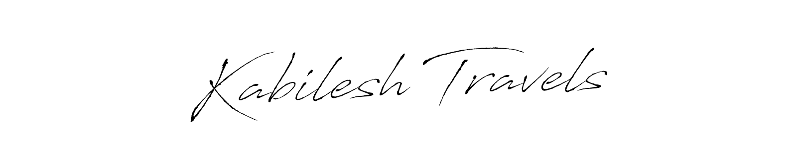 Also You can easily find your signature by using the search form. We will create Kabilesh Travels name handwritten signature images for you free of cost using Antro_Vectra sign style. Kabilesh Travels signature style 6 images and pictures png