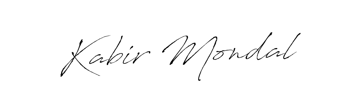 Antro_Vectra is a professional signature style that is perfect for those who want to add a touch of class to their signature. It is also a great choice for those who want to make their signature more unique. Get Kabir Mondal name to fancy signature for free. Kabir Mondal signature style 6 images and pictures png