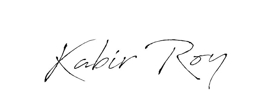 Use a signature maker to create a handwritten signature online. With this signature software, you can design (Antro_Vectra) your own signature for name Kabir Roy. Kabir Roy signature style 6 images and pictures png