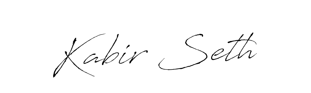 It looks lik you need a new signature style for name Kabir Seth. Design unique handwritten (Antro_Vectra) signature with our free signature maker in just a few clicks. Kabir Seth signature style 6 images and pictures png