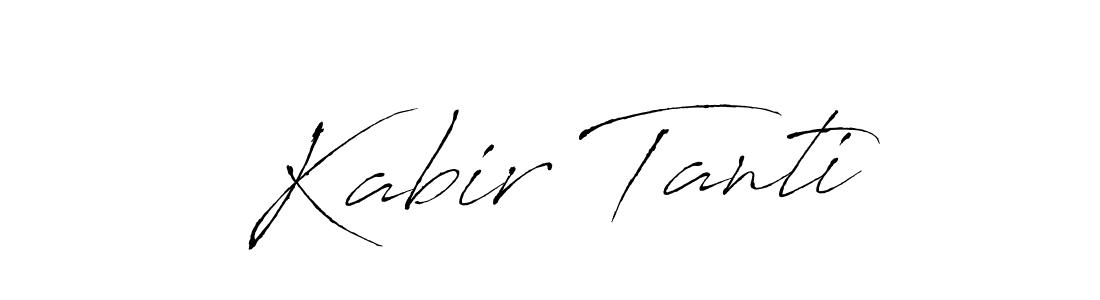 This is the best signature style for the Kabir Tanti name. Also you like these signature font (Antro_Vectra). Mix name signature. Kabir Tanti signature style 6 images and pictures png