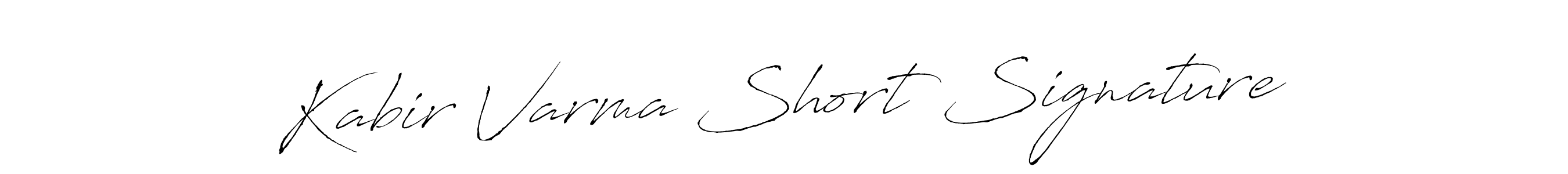 Make a beautiful signature design for name Kabir Varma Short Signature. Use this online signature maker to create a handwritten signature for free. Kabir Varma Short Signature signature style 6 images and pictures png
