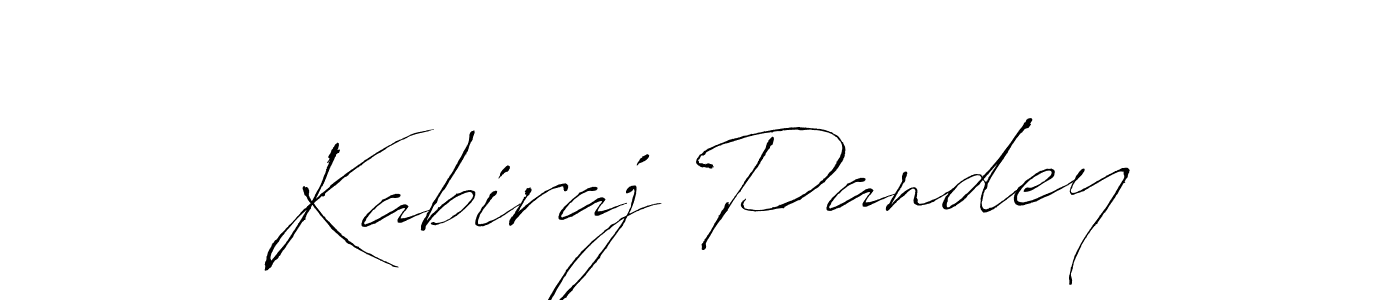 Make a beautiful signature design for name Kabiraj Pandey. With this signature (Antro_Vectra) style, you can create a handwritten signature for free. Kabiraj Pandey signature style 6 images and pictures png