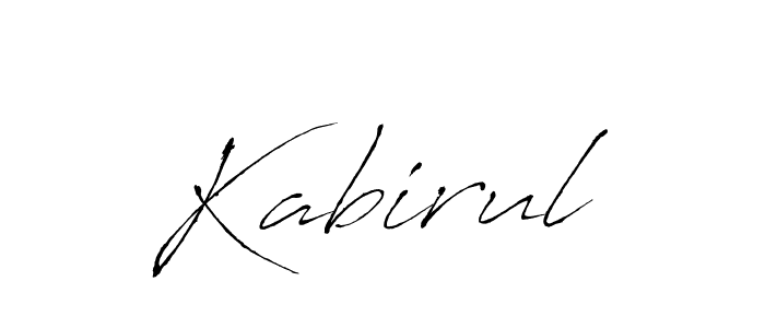 Make a beautiful signature design for name Kabirul. Use this online signature maker to create a handwritten signature for free. Kabirul signature style 6 images and pictures png