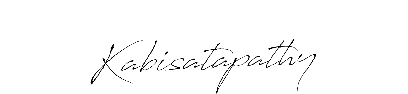 Use a signature maker to create a handwritten signature online. With this signature software, you can design (Antro_Vectra) your own signature for name Kabisatapathy. Kabisatapathy signature style 6 images and pictures png