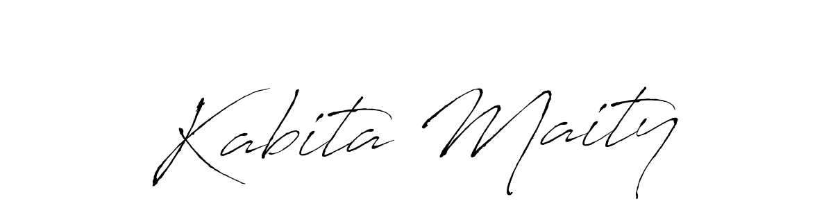 This is the best signature style for the Kabita Maity name. Also you like these signature font (Antro_Vectra). Mix name signature. Kabita Maity signature style 6 images and pictures png
