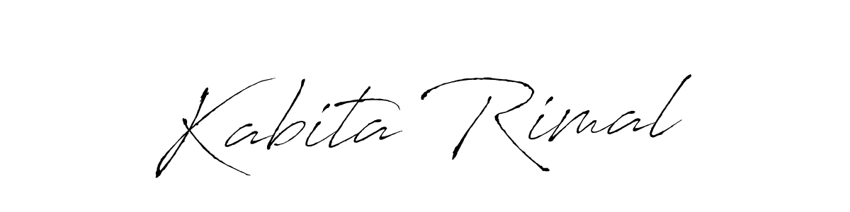 You can use this online signature creator to create a handwritten signature for the name Kabita Rimal. This is the best online autograph maker. Kabita Rimal signature style 6 images and pictures png