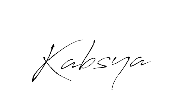 Antro_Vectra is a professional signature style that is perfect for those who want to add a touch of class to their signature. It is also a great choice for those who want to make their signature more unique. Get Kabsya name to fancy signature for free. Kabsya signature style 6 images and pictures png