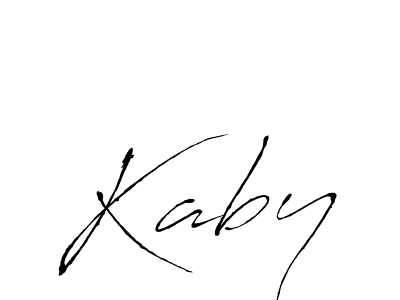 Create a beautiful signature design for name Kaby. With this signature (Antro_Vectra) fonts, you can make a handwritten signature for free. Kaby signature style 6 images and pictures png