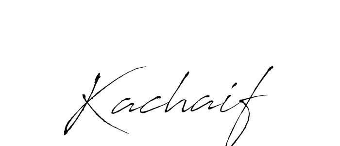 Make a beautiful signature design for name Kachaif. With this signature (Antro_Vectra) style, you can create a handwritten signature for free. Kachaif signature style 6 images and pictures png