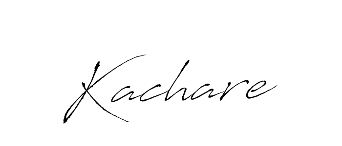 You should practise on your own different ways (Antro_Vectra) to write your name (Kachare) in signature. don't let someone else do it for you. Kachare signature style 6 images and pictures png