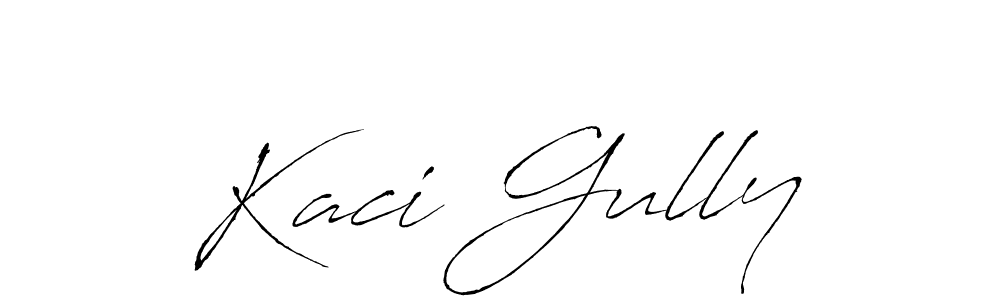 This is the best signature style for the Kaci Gully name. Also you like these signature font (Antro_Vectra). Mix name signature. Kaci Gully signature style 6 images and pictures png