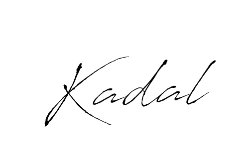 Create a beautiful signature design for name Kadal. With this signature (Antro_Vectra) fonts, you can make a handwritten signature for free. Kadal signature style 6 images and pictures png