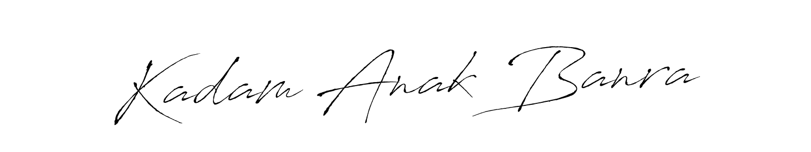 Use a signature maker to create a handwritten signature online. With this signature software, you can design (Antro_Vectra) your own signature for name Kadam Anak Banra. Kadam Anak Banra signature style 6 images and pictures png