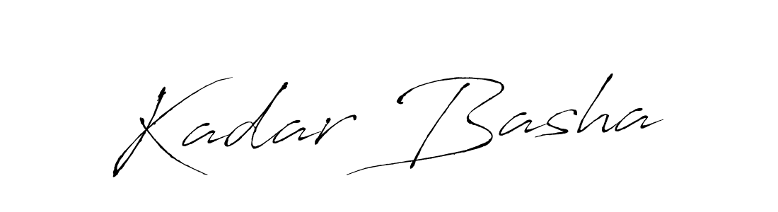 Create a beautiful signature design for name Kadar Basha. With this signature (Antro_Vectra) fonts, you can make a handwritten signature for free. Kadar Basha signature style 6 images and pictures png