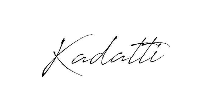 Make a beautiful signature design for name Kadatti. Use this online signature maker to create a handwritten signature for free. Kadatti signature style 6 images and pictures png