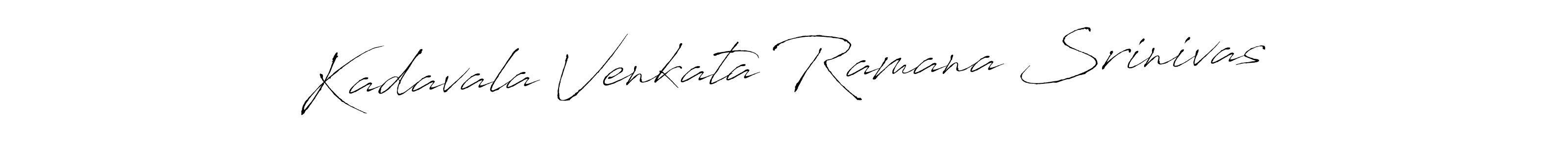 It looks lik you need a new signature style for name Kadavala Venkata Ramana Srinivas. Design unique handwritten (Antro_Vectra) signature with our free signature maker in just a few clicks. Kadavala Venkata Ramana Srinivas signature style 6 images and pictures png