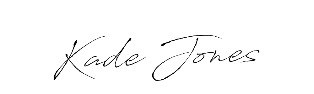 How to make Kade Jones signature? Antro_Vectra is a professional autograph style. Create handwritten signature for Kade Jones name. Kade Jones signature style 6 images and pictures png