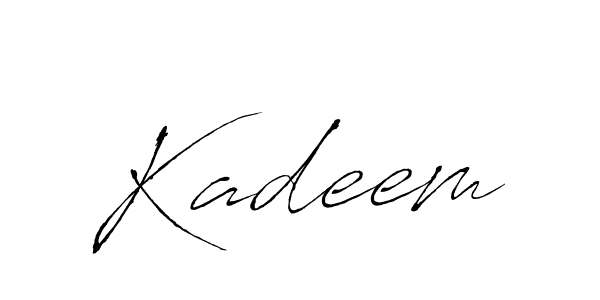 Antro_Vectra is a professional signature style that is perfect for those who want to add a touch of class to their signature. It is also a great choice for those who want to make their signature more unique. Get Kadeem name to fancy signature for free. Kadeem signature style 6 images and pictures png