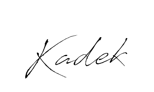 Also we have Kadek name is the best signature style. Create professional handwritten signature collection using Antro_Vectra autograph style. Kadek signature style 6 images and pictures png