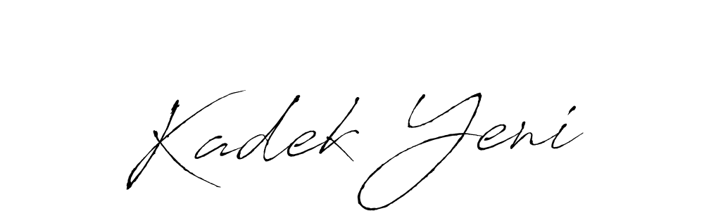 The best way (Antro_Vectra) to make a short signature is to pick only two or three words in your name. The name Kadek Yeni include a total of six letters. For converting this name. Kadek Yeni signature style 6 images and pictures png