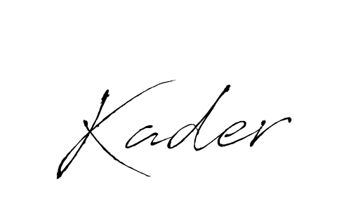 How to make Kader signature? Antro_Vectra is a professional autograph style. Create handwritten signature for Kader name. Kader signature style 6 images and pictures png