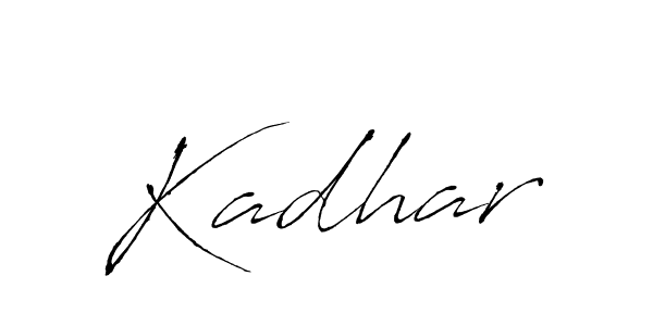 if you are searching for the best signature style for your name Kadhar. so please give up your signature search. here we have designed multiple signature styles  using Antro_Vectra. Kadhar signature style 6 images and pictures png