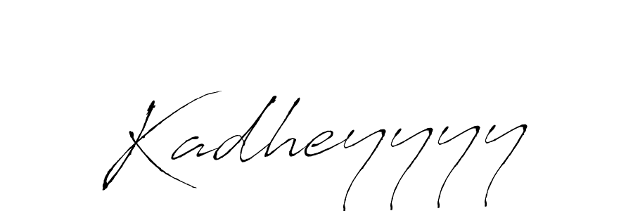 How to make Kadheyyyy signature? Antro_Vectra is a professional autograph style. Create handwritten signature for Kadheyyyy name. Kadheyyyy signature style 6 images and pictures png