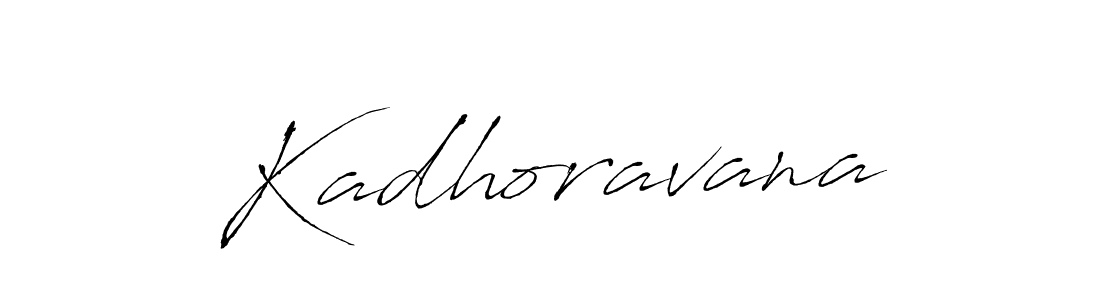 You should practise on your own different ways (Antro_Vectra) to write your name (Kadhoravana) in signature. don't let someone else do it for you. Kadhoravana signature style 6 images and pictures png