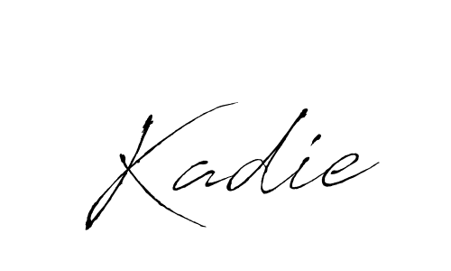 How to make Kadie signature? Antro_Vectra is a professional autograph style. Create handwritten signature for Kadie name. Kadie signature style 6 images and pictures png