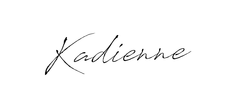 Also we have Kadienne name is the best signature style. Create professional handwritten signature collection using Antro_Vectra autograph style. Kadienne signature style 6 images and pictures png