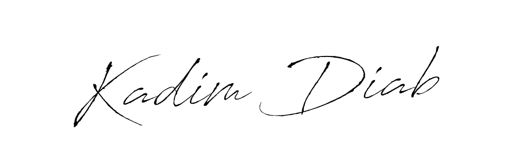 Make a beautiful signature design for name Kadim Diab. Use this online signature maker to create a handwritten signature for free. Kadim Diab signature style 6 images and pictures png
