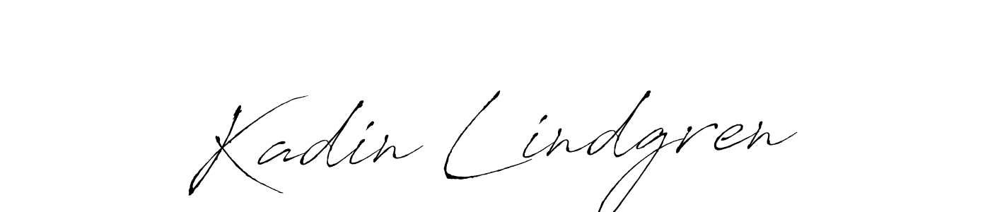 Kadin Lindgren stylish signature style. Best Handwritten Sign (Antro_Vectra) for my name. Handwritten Signature Collection Ideas for my name Kadin Lindgren. Kadin Lindgren signature style 6 images and pictures png