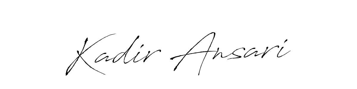 It looks lik you need a new signature style for name Kadir Ansari. Design unique handwritten (Antro_Vectra) signature with our free signature maker in just a few clicks. Kadir Ansari signature style 6 images and pictures png