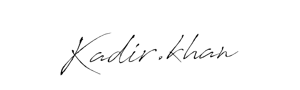 You can use this online signature creator to create a handwritten signature for the name Kadir.khan. This is the best online autograph maker. Kadir.khan signature style 6 images and pictures png