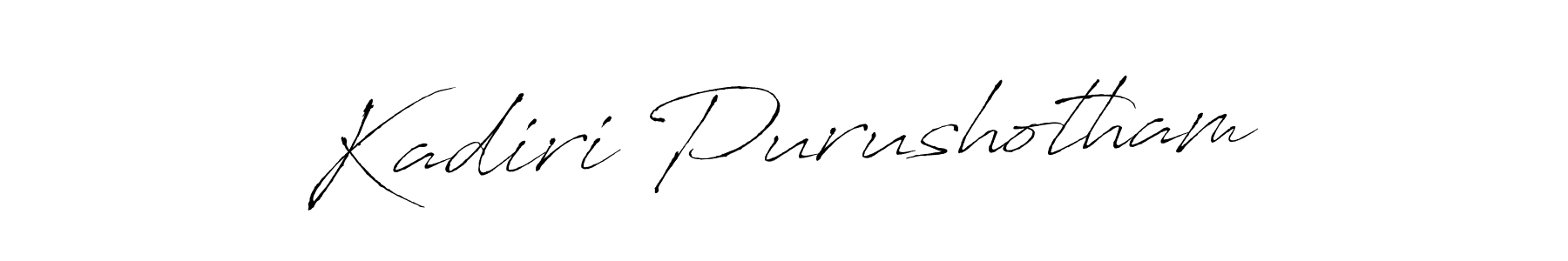 How to Draw Kadiri Purushotham signature style? Antro_Vectra is a latest design signature styles for name Kadiri Purushotham. Kadiri Purushotham signature style 6 images and pictures png