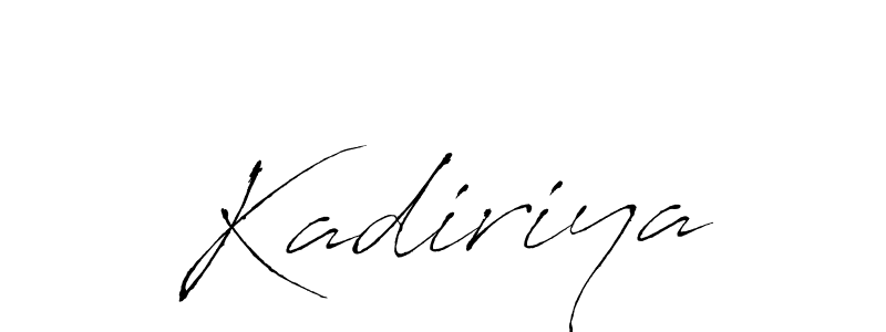 Also You can easily find your signature by using the search form. We will create Kadiriya name handwritten signature images for you free of cost using Antro_Vectra sign style. Kadiriya signature style 6 images and pictures png