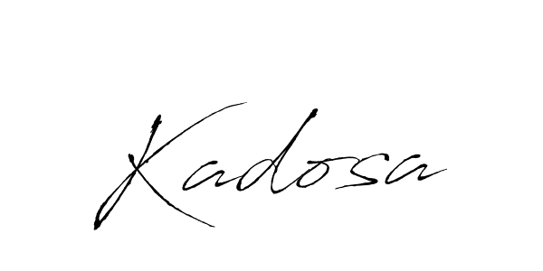 Kadosa stylish signature style. Best Handwritten Sign (Antro_Vectra) for my name. Handwritten Signature Collection Ideas for my name Kadosa. Kadosa signature style 6 images and pictures png