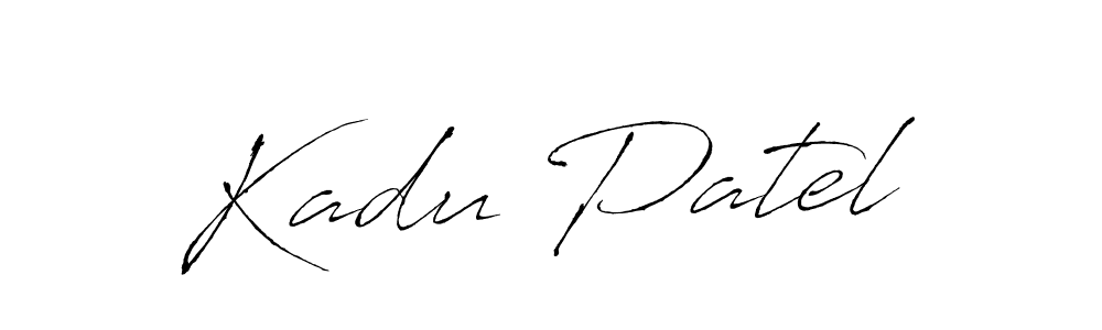 You should practise on your own different ways (Antro_Vectra) to write your name (Kadu Patel) in signature. don't let someone else do it for you. Kadu Patel signature style 6 images and pictures png