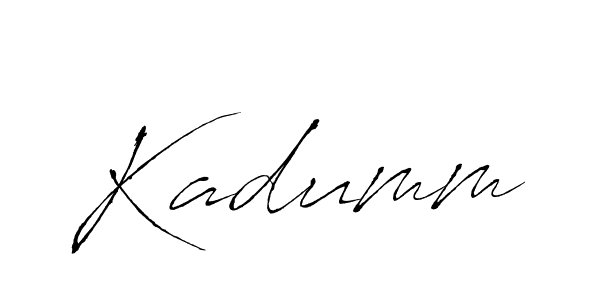 Once you've used our free online signature maker to create your best signature Antro_Vectra style, it's time to enjoy all of the benefits that Kadumm name signing documents. Kadumm signature style 6 images and pictures png