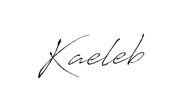 Also we have Kaeleb name is the best signature style. Create professional handwritten signature collection using Antro_Vectra autograph style. Kaeleb signature style 6 images and pictures png