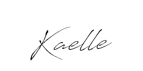 Design your own signature with our free online signature maker. With this signature software, you can create a handwritten (Antro_Vectra) signature for name Kaelle. Kaelle signature style 6 images and pictures png